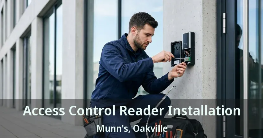 Access Control Reader Installation Munn's, Oakville - ON