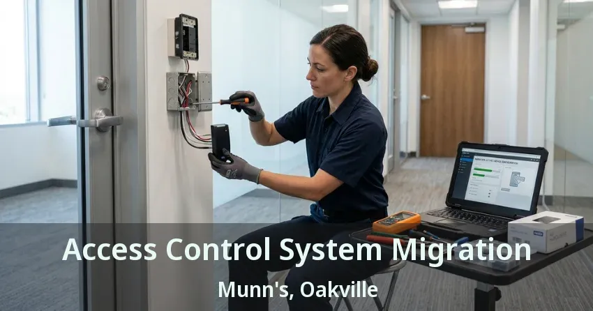 Access Control System Migration Munn's, Oakville - ON