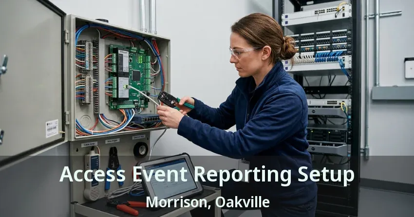 Access Event Reporting Setup Morrison, Oakville - ON