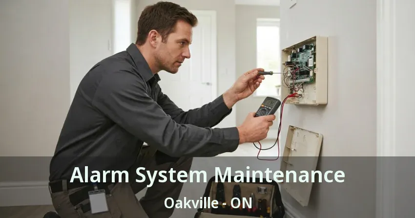 Alarm System Maintenance Oakville - ON