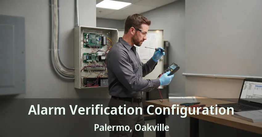 Alarm Verification Configuration Palermo, Oakville - ON