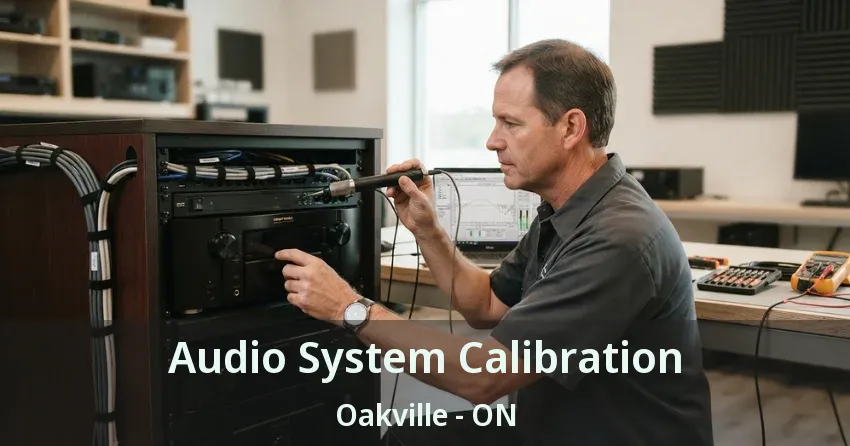 Audio System Calibration Oakville - ON