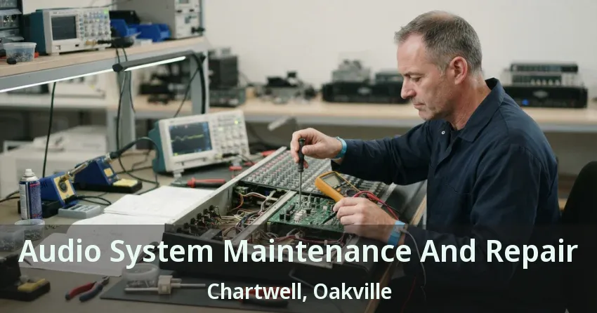 Audio System Maintenance And Repair Chartwell, Oakville - ON