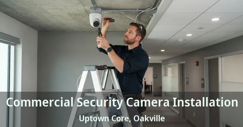 Commercial Security Camera Installation Uptown Core, Oakville - ON