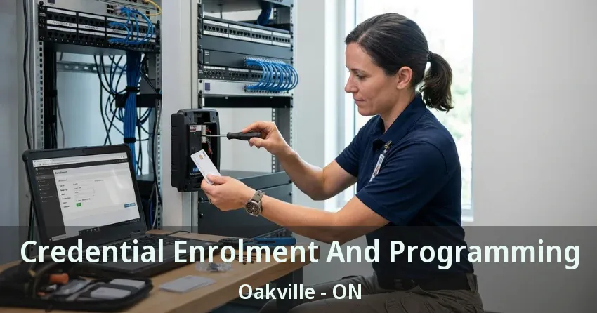 Credential Enrolment And Programming Oakville - ON