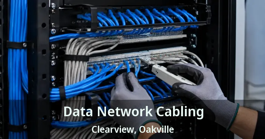 Data Network Cabling Clearview, Oakville - ON