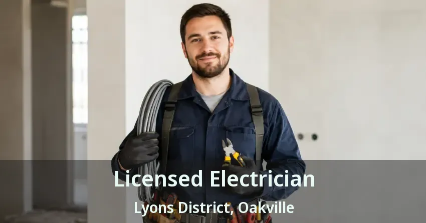 Licensed Electrician Lyons District, Oakville - ON