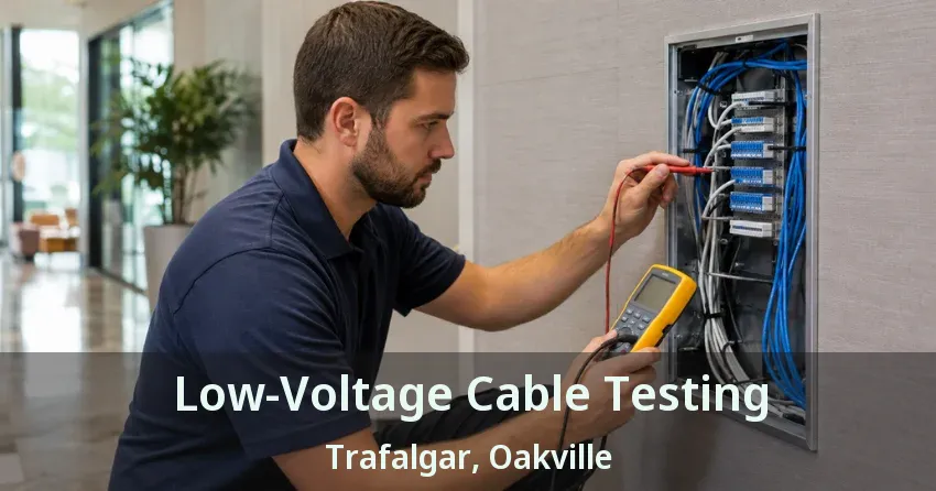 Low-Voltage Cable Testing Trafalgar, Oakville - ON