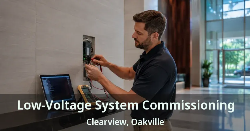Low-Voltage System Commissioning Clearview, Oakville - ON