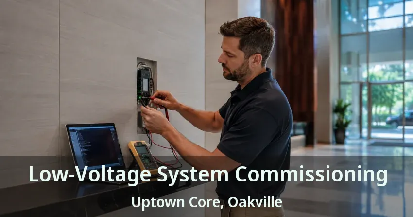 Low-Voltage System Commissioning Uptown Core, Oakville - ON
