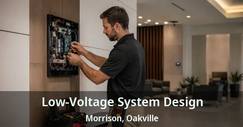 Low-Voltage System Design Morrison, Oakville - ON