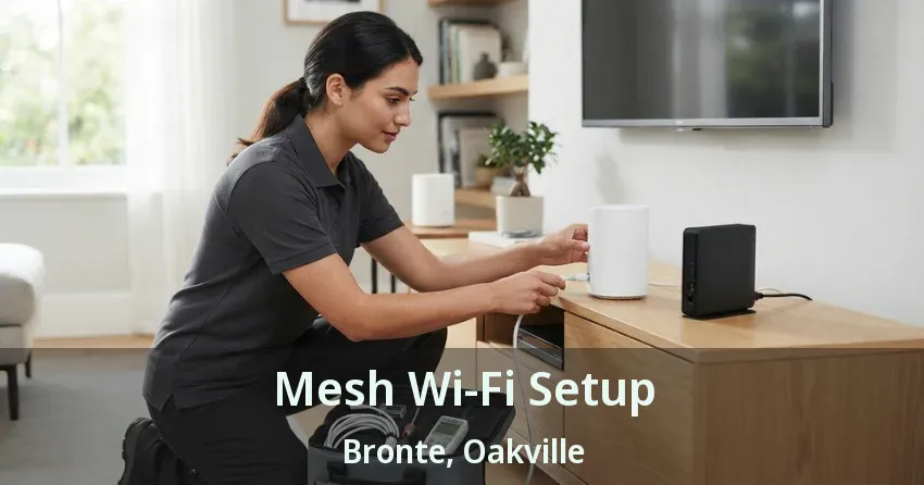Mesh Wi-Fi Setup Bronte, Oakville - ON