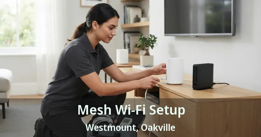 Mesh Wi-Fi Setup Westmount, Oakville - ON