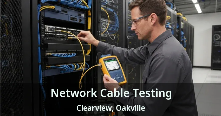 Network Cable Testing Clearview, Oakville - ON