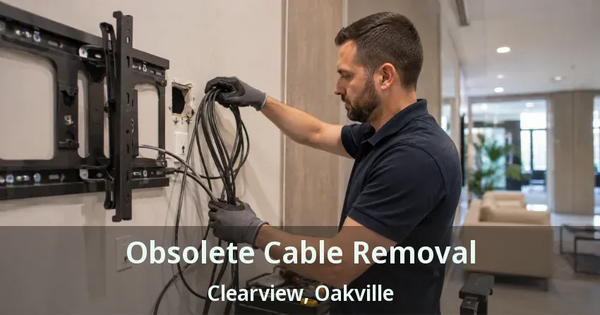 Obsolete Cable Removal Clearview, Oakville - ON