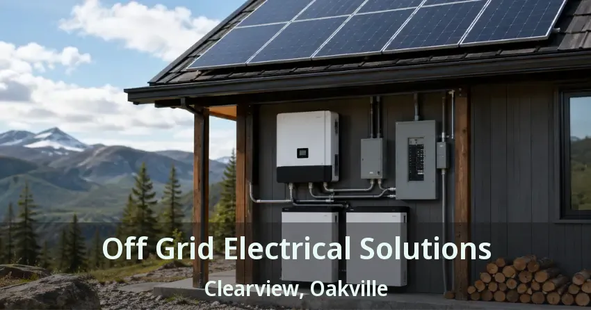 Off Grid Electrical Solutions Clearview, Oakville - ON