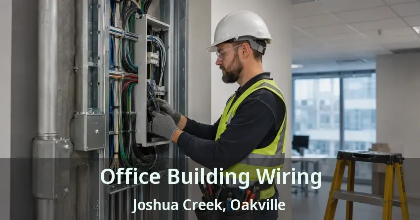 Office Building Wiring Joshua Creek, Oakville - ON