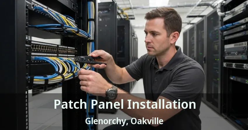 Patch Panel Installation Glenorchy, Oakville - ON