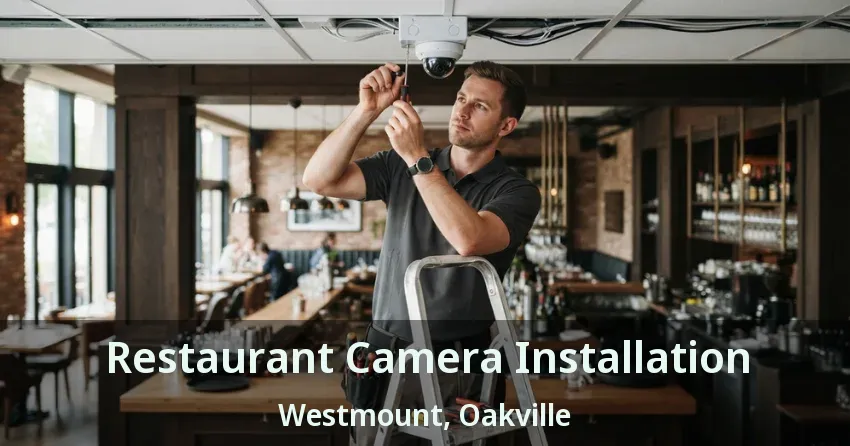 Restaurant Camera Installation Westmount, Oakville - ON