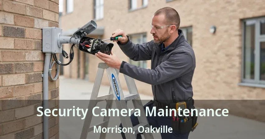 Security Camera Maintenance Morrison, Oakville - ON