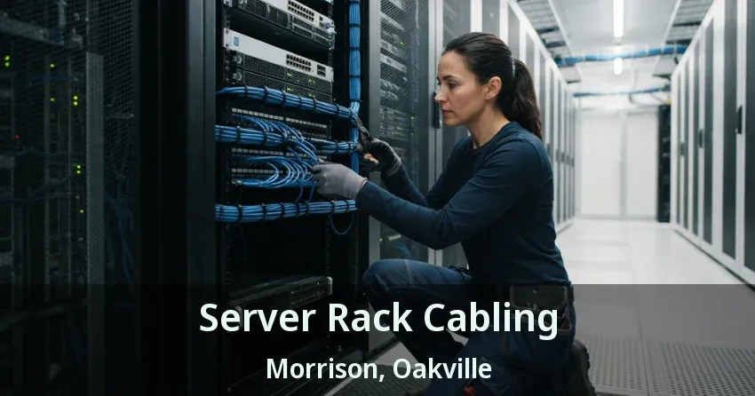 Server Rack Cabling Morrison, Oakville - ON