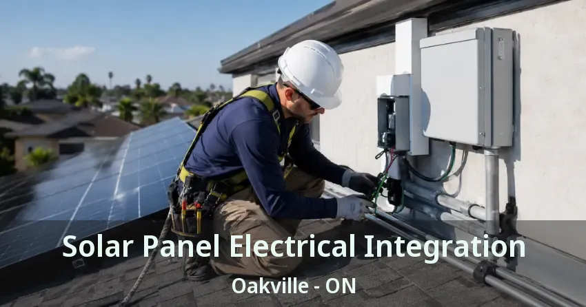 Solar Panel Electrical Integration Oakville - ON