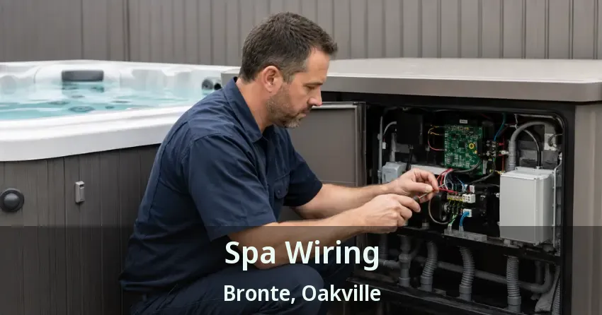 Spa Wiring Bronte, Oakville - ON