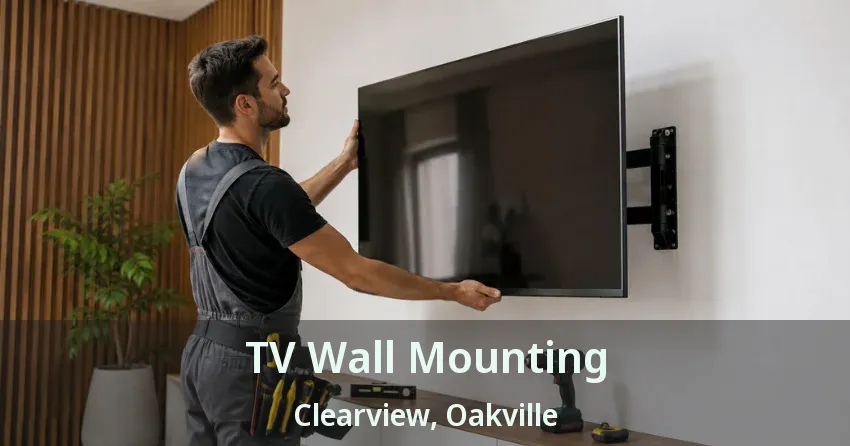 TV Wall Mounting Clearview, Oakville - ON