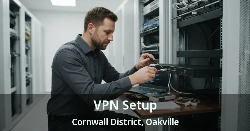 VPN Setup Cornwall District, Oakville - ON