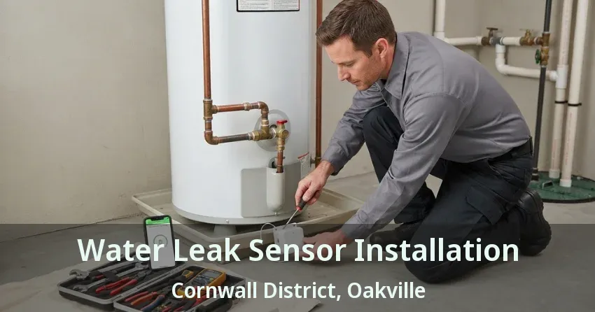 Water Leak Sensor Installation Cornwall District, Oakville - ON