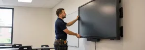 Classroom Display Installation Westmount, Oakville