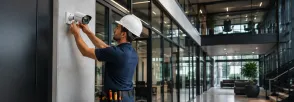 Commercial Security Camera Installation Uptown Core, Oakville