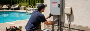 Pool Electrical Installation Uptown Core, Oakville